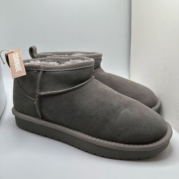 CUSHIONAIRE Women's pull on boot 9 GRAY - Picture 1 of 7